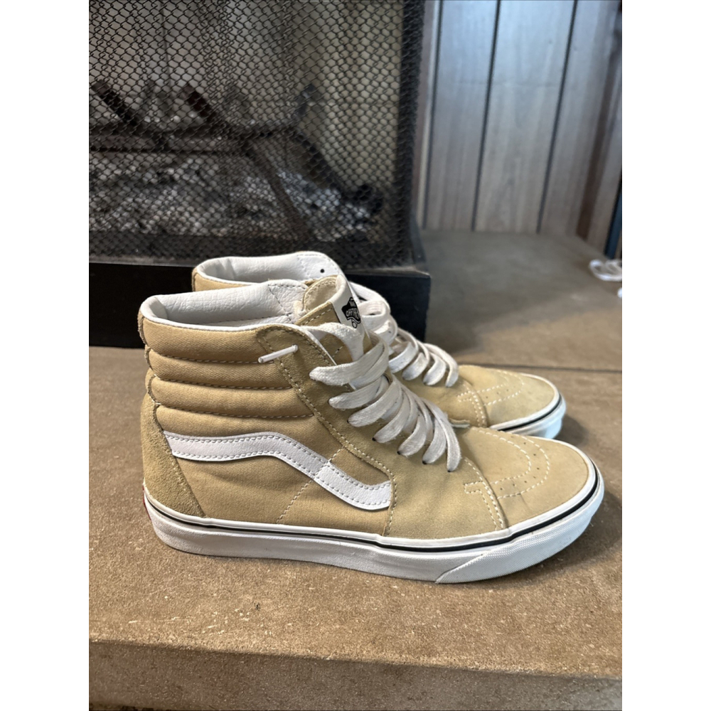Vans Sk8-Hi Tapered Unisex Shoes Men 7.5 Women 9 Color: Color Theory/Honey Peach